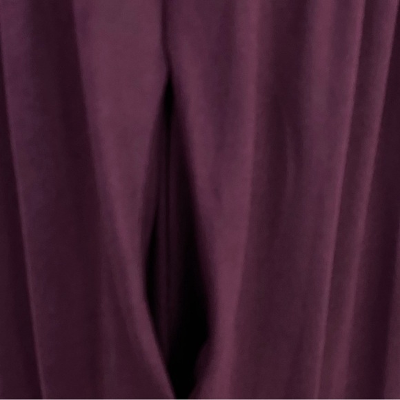 Boutique Ruffle Sleeve/Hem Dress w/Pockets Women’s M (8/10) Mulberry - Picture 9 of 13